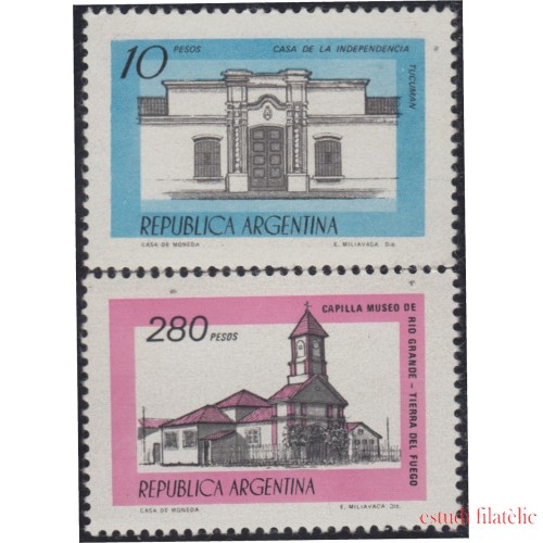 Argentina 1108/09 1978 Serie Corriente MNH