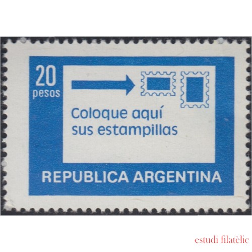 Argentina 1144a 1978 Slogans postales MNH  