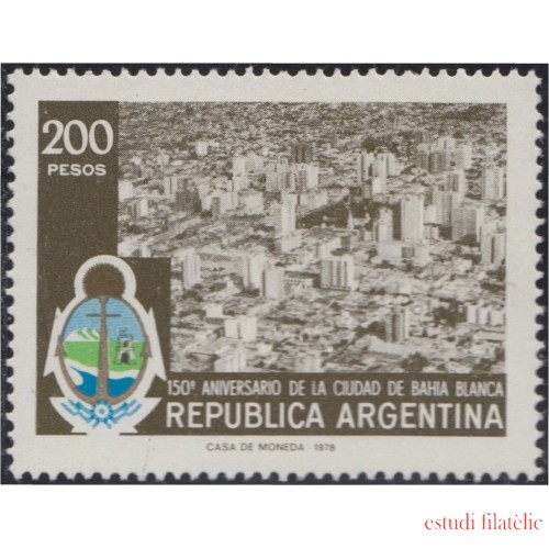 Argentina 1156 1978 150 Aniversario de la villa de Bahía Blanca MNH 