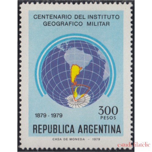 Argentina 1205 1979 Centenario del Instituto Geográfico Militar MNH 