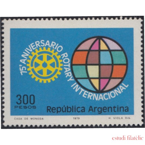 Argentina 1208 1979 75º Aniversario de Rotary Internacional MNH 