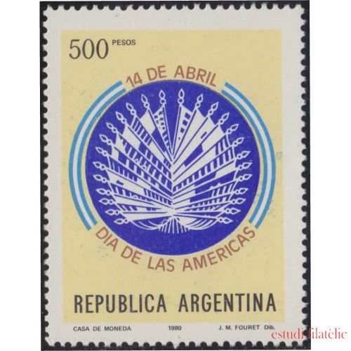 Argentina 1214 1980 Día delas Américas MNH 