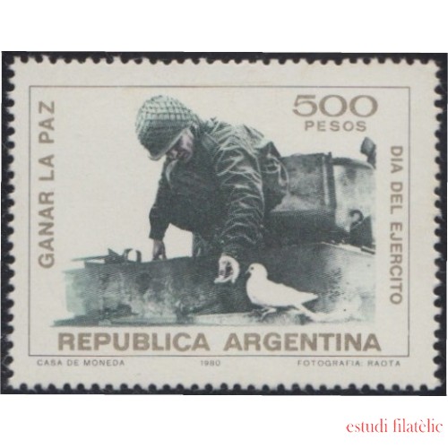 Argentina 1222 1980 Día del Ejército Soldado MNH 