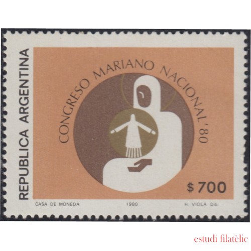 Argentina 1230 1980 Censo Nacional MNH 