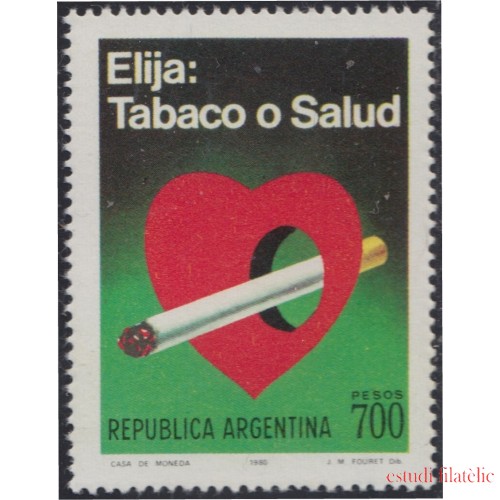 Argentina 1231 1980 Día mundial de la salud MNH 