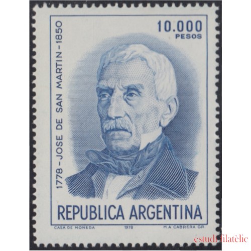 Argentina 1241 1981 José de San Martín MNH 