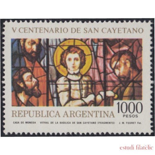 Argentina 1260 1981 V Centenario de San Cayetano MNH