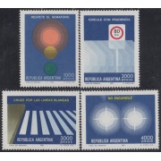 Argentina 1273/76 1981 Seguridad Víal MNH