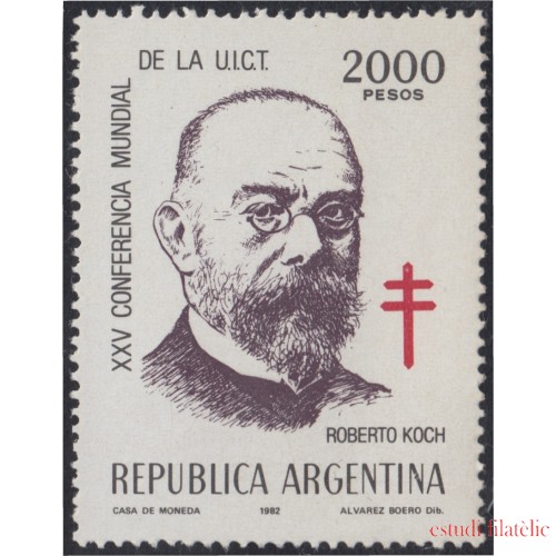 Argentina 1286 1982 Roberto Koch UICT MNH 