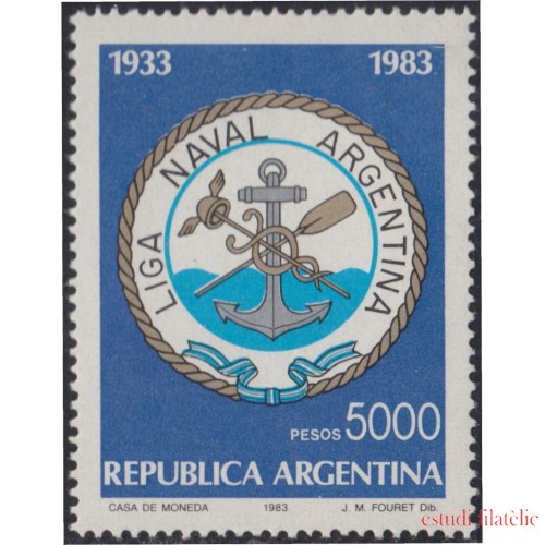 Argentina 1349 1983 Día de la Marina Nacional MNH 