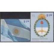 Argentina 2835/36 2010 América UPAEP Símbolos Nacionales MNH