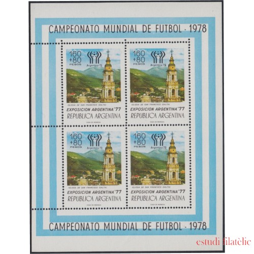 Argentina 1107 1978 Copa del Mundo de Fútbol Argentina 78 MNH