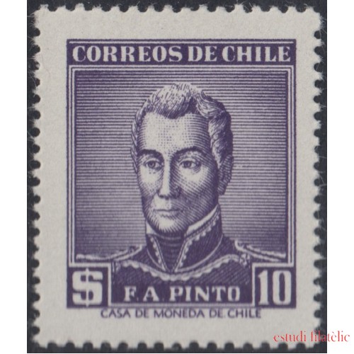 Chile 270 1958 General F.A Pinto MH