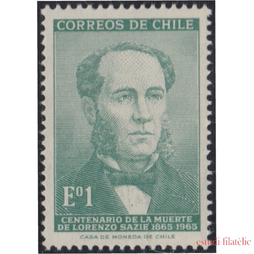 Chile 311 1966 Centenario de la muerte de Lorenzo Sazie MNH