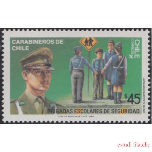 Chile 875 1987 Carabineros de Chile MNH