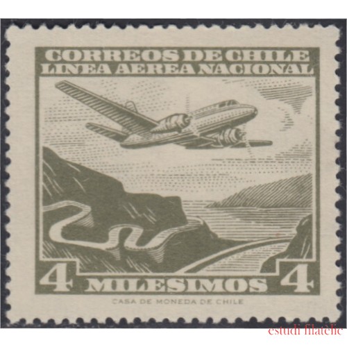 Chile A- 194 1959 Servicio Interior Avión MNH