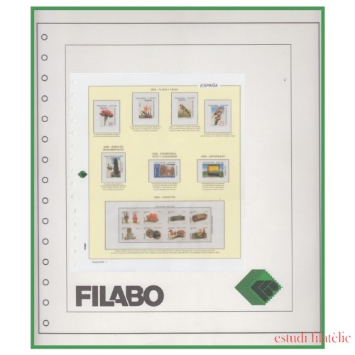 Hojas España Filabo con protectores 2019 