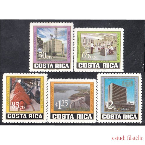 Costa Rica A- 575/79 1974 25º Aniversario del Instituto Nacional de Electricidad MNH