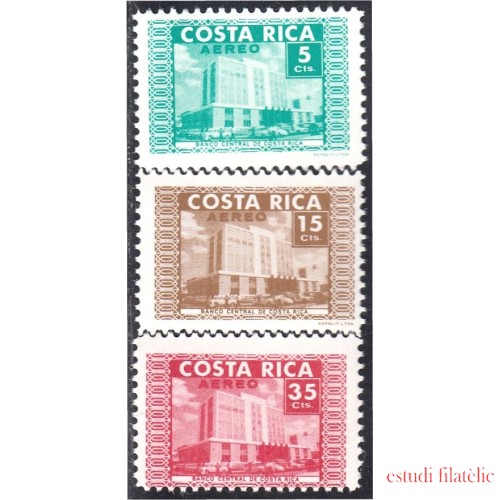 Costa Rica A- 426/28  1967 Banco Central de Costa Rica MNH