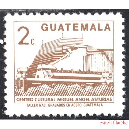 Guatemala 455 1988 Centro Cultural Miguel Ángel Asturias MNH