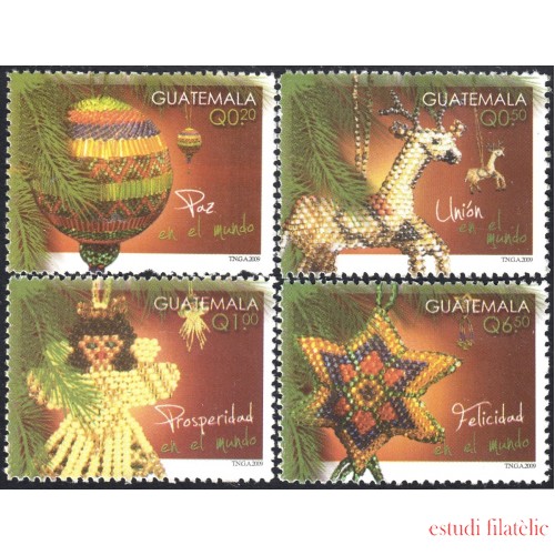 Guatemala 618/21 2009 Navidad Christmas MNH