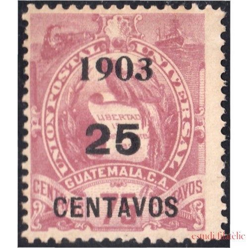 Guatemala 135 1903 Emblema Nacional MH