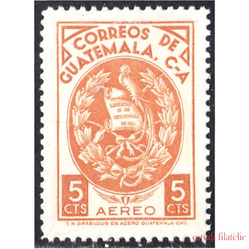 Guatemala A- 357 1967/70 Escudo MNH