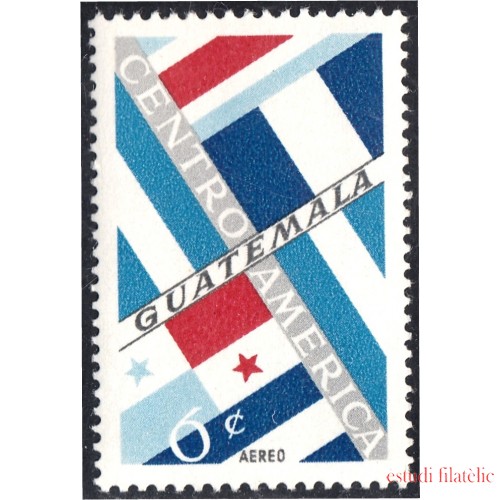 Guatemala A- 338 1966 Bandera Guatemala MNH