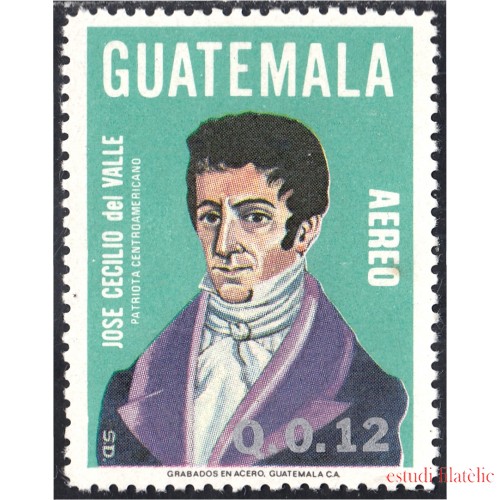 Guatemala A- 740 1981  José Cecilio del Valle MNH