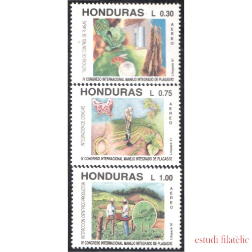 Honduras A- 769/71 1991 IV Congreso Internacional Manejo Integrado de Plagas insectos MNH