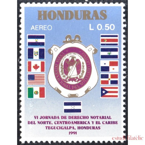 Honduras A- 759 1991  VI Jornada de Derecho Notarial del Norte Centroamérica y El Caribe MNH