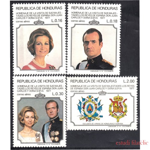 Honduras A- 573/76 1976 Reyes de España Don Juan Carlos y Doña Sofía MNH