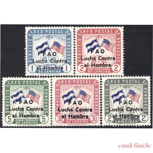 Honduras A- 302/06 1964 Lucha contra el hambre FAO MNH