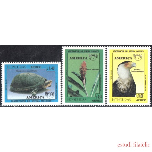 Honduras A- 859OQ 1995 América Upaep Conservación del sistema ecológico MNH