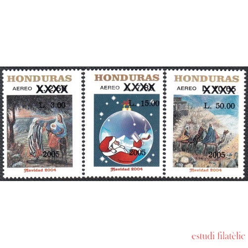 Honduras A- 1272/74 2005 Navidad Christmas MNH