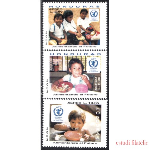 Honduras A- 1147/49 2003 Programa Mundial de Alimentos MNH