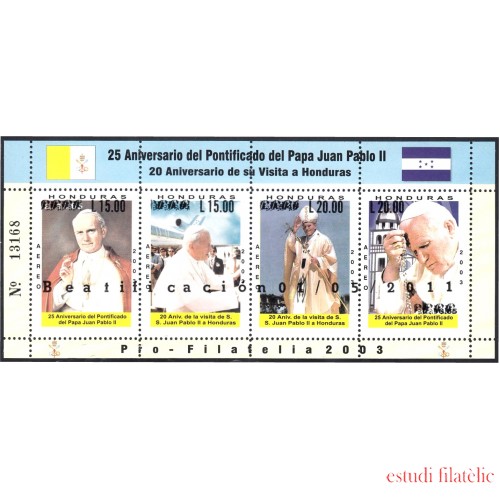 Honduras HB 93 2011 SS Juan Pablo II MNH 