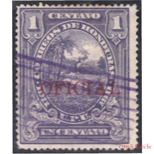 Honduras Servicio 31 1911/16 Paisaje hondureño usados