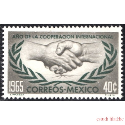 México 717 1965 Año de la cooperación Internacional MH-sin goma