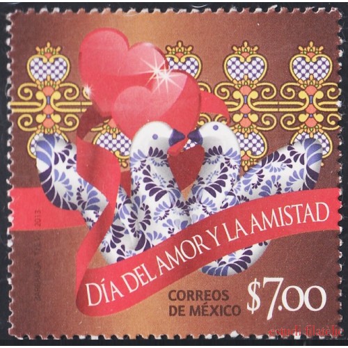 México 2723 2013 Día del Amor y la Amistad MNH