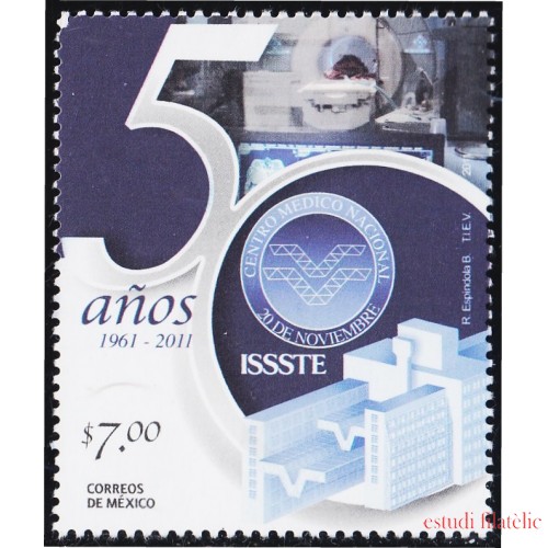 México 2656 2011 50 Años ISSSTE Centro Médico Nacional MNH