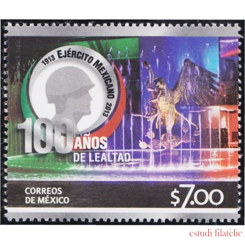 México 2762 2013 100 Años Ejército Mexicano MNH