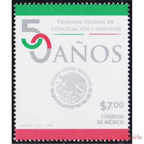 México 2759 2013 50 Años del Tribunal de Conciliación y Arbitraje  MNH