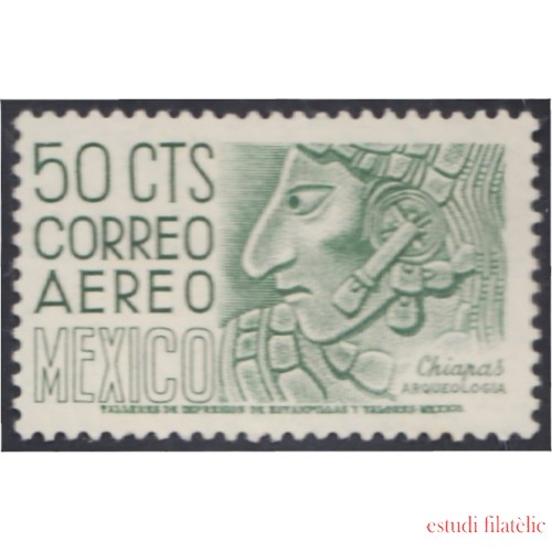 Mexico A- 183H 1953/56 Chiapas Arqueología MNH