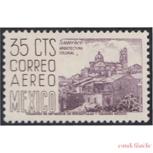 Mexico A- 183F 1953/56 Guerrero Arquitectura Colonial MNH