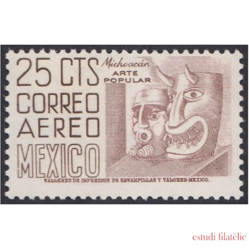 Mexico A- 183D 1953/56 Michoacán Arte Popular MNH