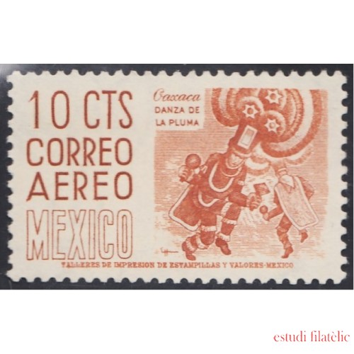 Mexico A- 183B 1953/56 Caxaca danza de la pluma MNH