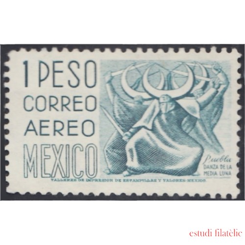 Mexico A- 183K 1953/56 Puebla Danza de la Media Luna MH