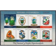 El Salvador 1779/86 2009 Historia del Salvador MNH