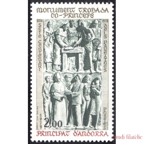 Andorra Francesa 280 1979 Monumento Coprincipes MNH